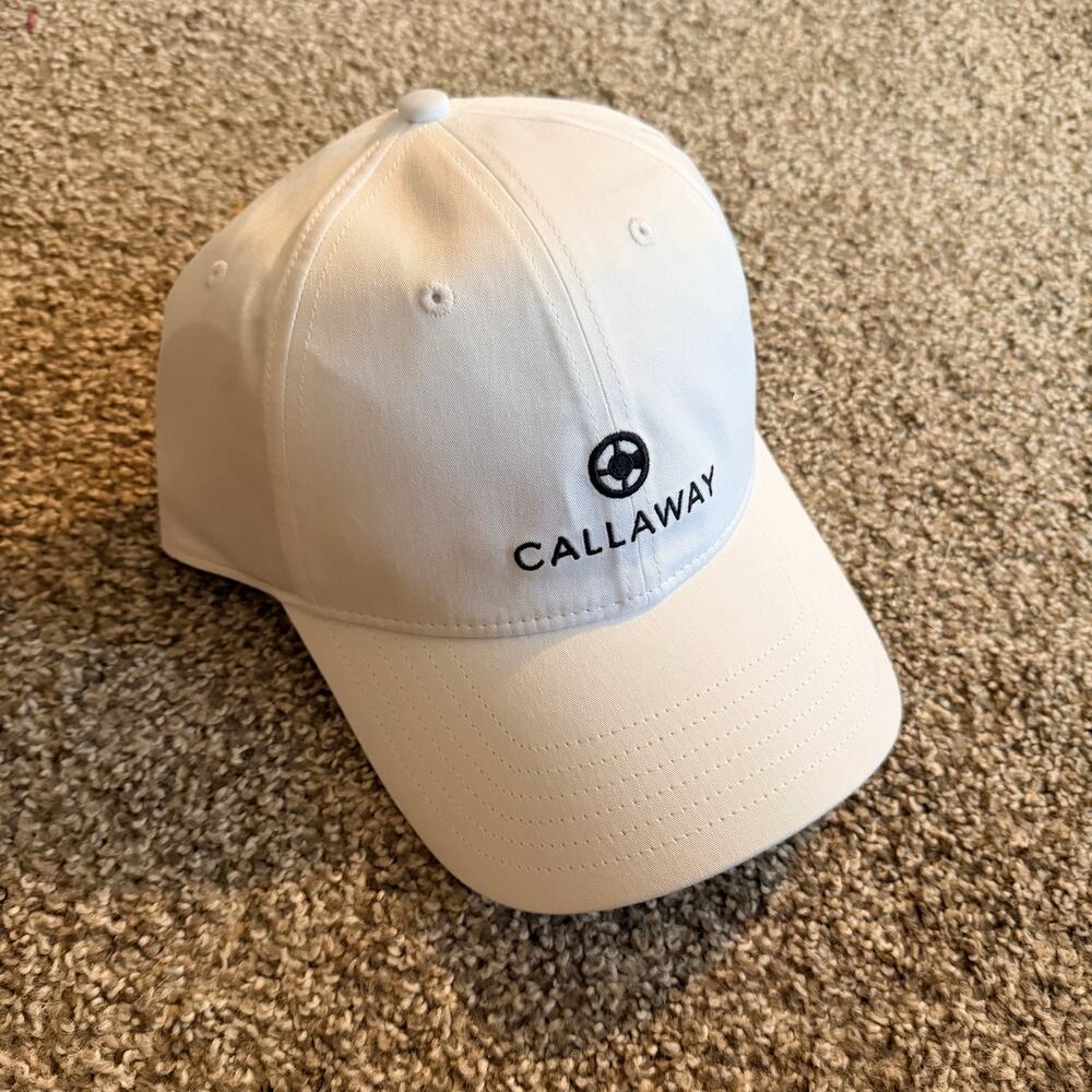 Callaway Rule 35 Hat White NEW WITH TAGS Golf